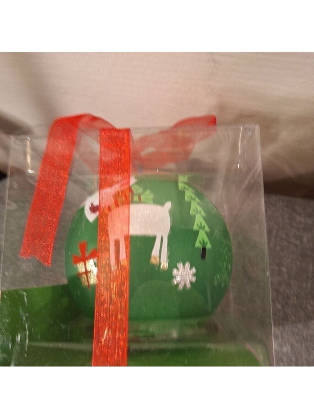 Pier 1 Imports LED Reindeer Christmas Ornament